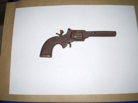 A - Juguete Antiguo Revolver #2